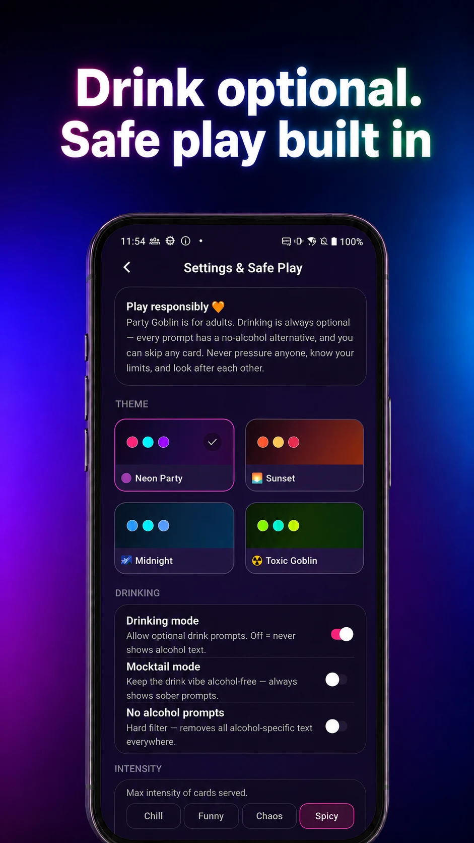 Party Goblin: Adult Party Game screenshot